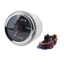 9-32V 52mm Black Dial Boat Marine Outboard Motor Trim Tilt Gauge with Colorful