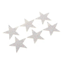 6Pcs Iron On Rhinestone Star Patches Transfer AB Crystal Beading Applique for
