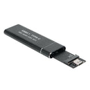 USB Type C M.2 SSD Case Box (USB-C To USB-A Cable+USB-C To USB-C Cable)