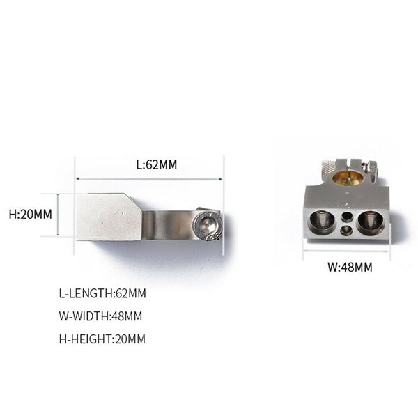 1/0 8 Gauge Battery Terminal Screw Car Use Durable Positive And Negative Clamps