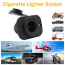 2pcs 12V Car Motorcycle RV Cigarette Lighter Sockets  with 24 inch Wires DIY Kit