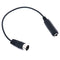 Stereo Audio Extension Cable MIDI 5-Pin Monoprice 6.35mm 1/4 Inch Female TRSFT