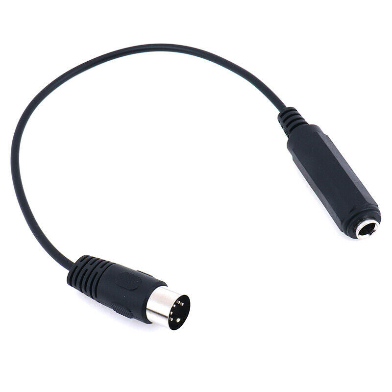 Stereo Audio Extension Cable MIDI 5-Pin Monoprice 6.35mm 1/4 Inch Female TRSFT