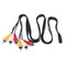 1.5m 3 RCA Composite Male to Male Audio Video AV Cable for DVD TV -Q