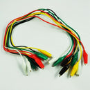 10 Pcs Colorful Insulated Alligator Clip Test Lead Cable 45cm 1.5 Ft