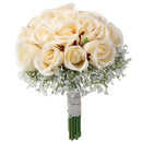 Wedding Bride Holding Flowers Romantic Wedding Colorful Gypsophila Bride 'S U2K9