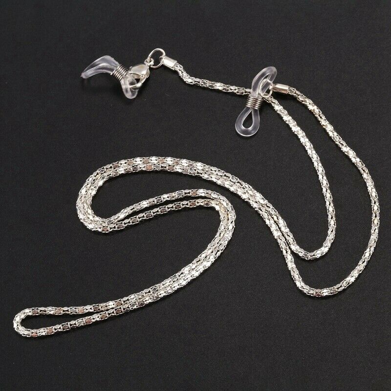 Reading Glasses Spectacles Sunglasses Metal Chain 56cm long Neck Cord,Strap Q5M2
