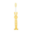 2pcs Rabbit rabbit cartoon soft soft toothbrush baby vertical deciduous teeth G4