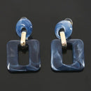 Acrylic Large Hollow Out Drop Earring Fashion Geometric Dangle Earrings Lad