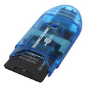 USB 2.0 Memory Card Reader Writer Adapter for SD MMC SDHC TF Card UP To HK