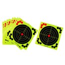 10 Lot 12inch Self-Adhesive  Targets Glow Fluorescent Paper Target
