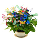10 loaded garden butterfly piles, 12 garden dragonflies , garden decoration
