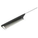 1pcs Hot Fashion Black Fine-tooth Comb Plastic and metal Pin Anti-static Ha I8A9