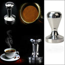 Coffee Barista Espresso Tamper 51mm&80mm Base Clear Body Stainless Steel Press