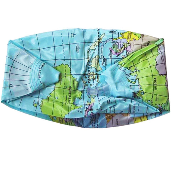 16'' Inflatable World Globe Earth Map Teaching Geography Map Beach Ball goo R8K9
