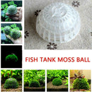 1 x Plastic-Aquarium-Moss Ball Decor For Live Plant Decoration Aquatic Fish G6U6