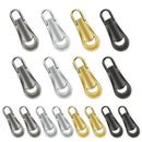 16 Pieces Zipper Pull Tabs Replacement Heavy Duty Zip Fixer Zipper Tags Rep