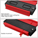 2 Pieces Contour Gauge Duplications 5 inch and 10 inch Profile Copy Tool Sh