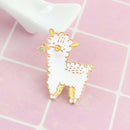Cute Cartoon Animal Brooch Badge for Women Men Jacket Enamel Pins (Style 4) A