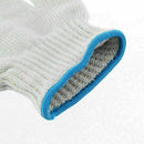 1 Pair String Cotton Yarn Stretchable Knitted Labour Work Protection E7U2 X V9V8