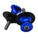 2x 6mm Swingarm Swing Arm Spools Bobbins Screws Universal For Motorcycle