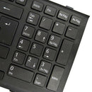 Spanish Layout Replacement Laptop Keyboard Glossy Black Frame for Fujitsu