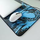 Voground Blue Dragon Speed Locking Edge Natural Rubber Mouse Pad Large Wate