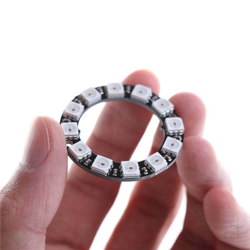 RGB LED Ring 12 Bit WS2812 5050 RGB LED + Integrated Driver Module for Yw