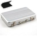 Metal Aluminum Password Briefcase Business ID Credit Holder BoxWa Card Case S9D1
