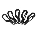 10x Outdoor Camping Climbing Snap Clip Hook Buckle D Ring Carabiner Keychain