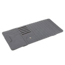 Car Sun Visor Sunshade CD DVD Allbum Holder Storage Case Organizer Gray