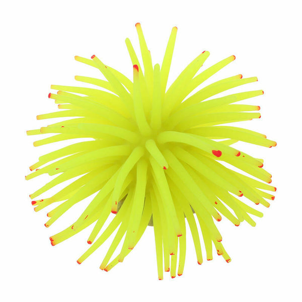 Silicone Aquarium Fish Tank Decor Artificial Coral Plant Underwater Decorat M4X1
