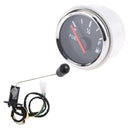 2" 52mm Black Fuel Level Meter w/ Fuel Tank Sensor E-1/2-F Pointer, Combo Sale