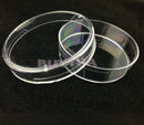 10 pcs 90mm plastic Polystyrene Petri Dishes with lids dia Sterile Lab FT