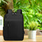Nylon Backpack Men Women Laptop Mochila Big Capacity Travel Bagpack (Black)