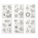 6x Xmas Printer Inkjet Shrink Plastic Sheet Paper DIY Creative Jewelry Craft
