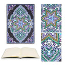 DIY Mandala Special Shaped Diamond Painting 50 Pages A5 Notebook Sketchbook