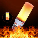 E27 LED Flicker Flame Light Bulb Simulated Burn Fire Effect Party Decor WON YLG