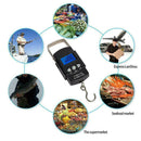50kg Digital Travel Fish Luggage Postal Hook Electronic BEST Scale P4S3