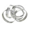 Circular Stainless Steel Porous Tart Ring Bottom Tower Pie Cake Mould Bakin J3Z6