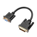 DVI 24+5 Male to VGA Female Video Adapter Cable Monitor Converter Wire Cord