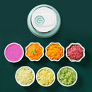 150ml Electric Food Fruit Vegetable Chopper Spiral Onion Garlic Cutter Shredder