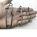 30pcs Ocean Boat Fishing Longline Snap Long Line Clips Float Tuna Clip S M L