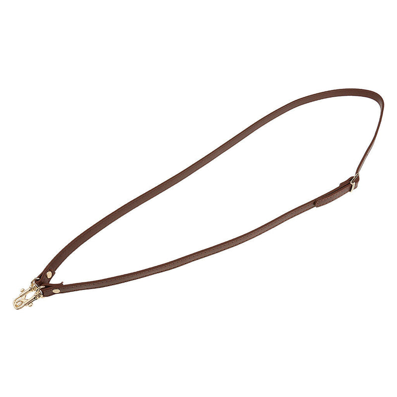 Adjustable PU Leather Handle Shoulder Bags Handbag Straps Replacement Brown