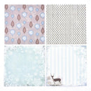 12* Snow Paper Pad Scrapbooking Happy Planner Card Making Journal Album DIY