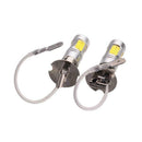 Auto Car LED Fog Headlight Bulbs Conversion Kit Hi/Lo Beam Lamps H3