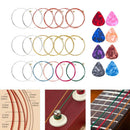8 Picks Professional Beginners Stringed Instrument Classical Guitar Strings Set
