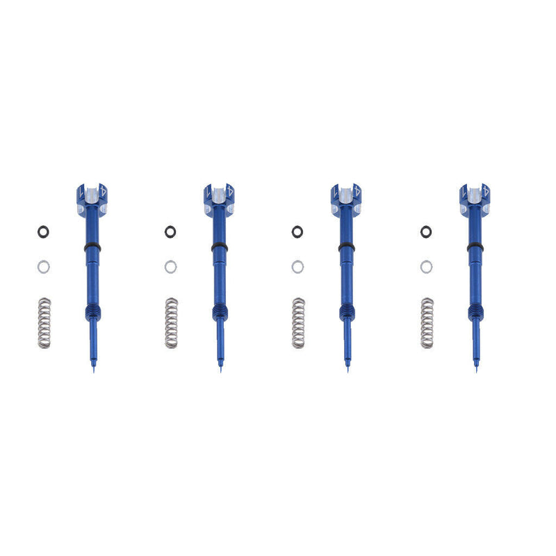 4Pcs Blue Air Fuel Adjust Adjustment Mixture Screw for Keihin FCR Carburetor