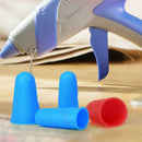 12* Silicone Anti -slip Hot Glues Gun Finger Caps Protectors for Hot Glue Wax