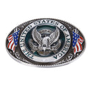 Western style New USA American flag eagle metal alloy fashion Men Belt Buckle Z